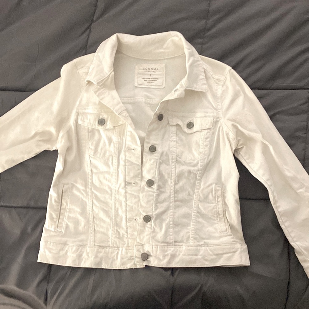 Jean jacket white